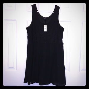 NWT Express black lace mini